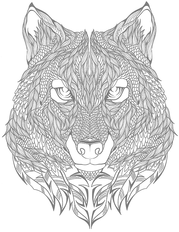 ausmalbilder tiere wölfe  kostenlose malvorlagen ideen